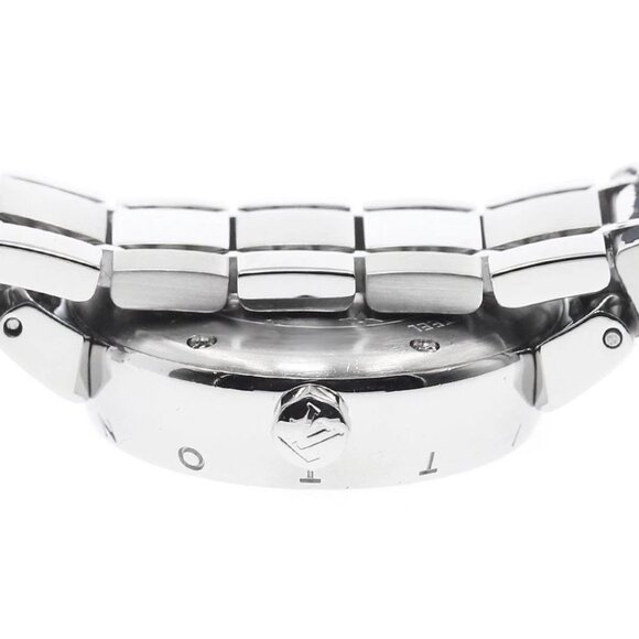 LOUIS VUITTON Tambour TRUNKS&BAGS Q121N Red Dial Quartz Ladies Watch_891615 - Picture 4 of 6